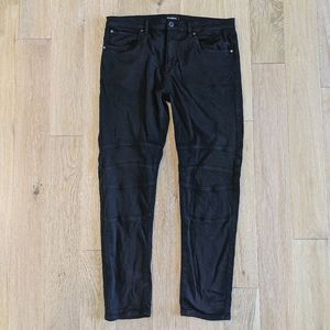 Karl Lagerfeld Classic Moto Jeans Black Size 38